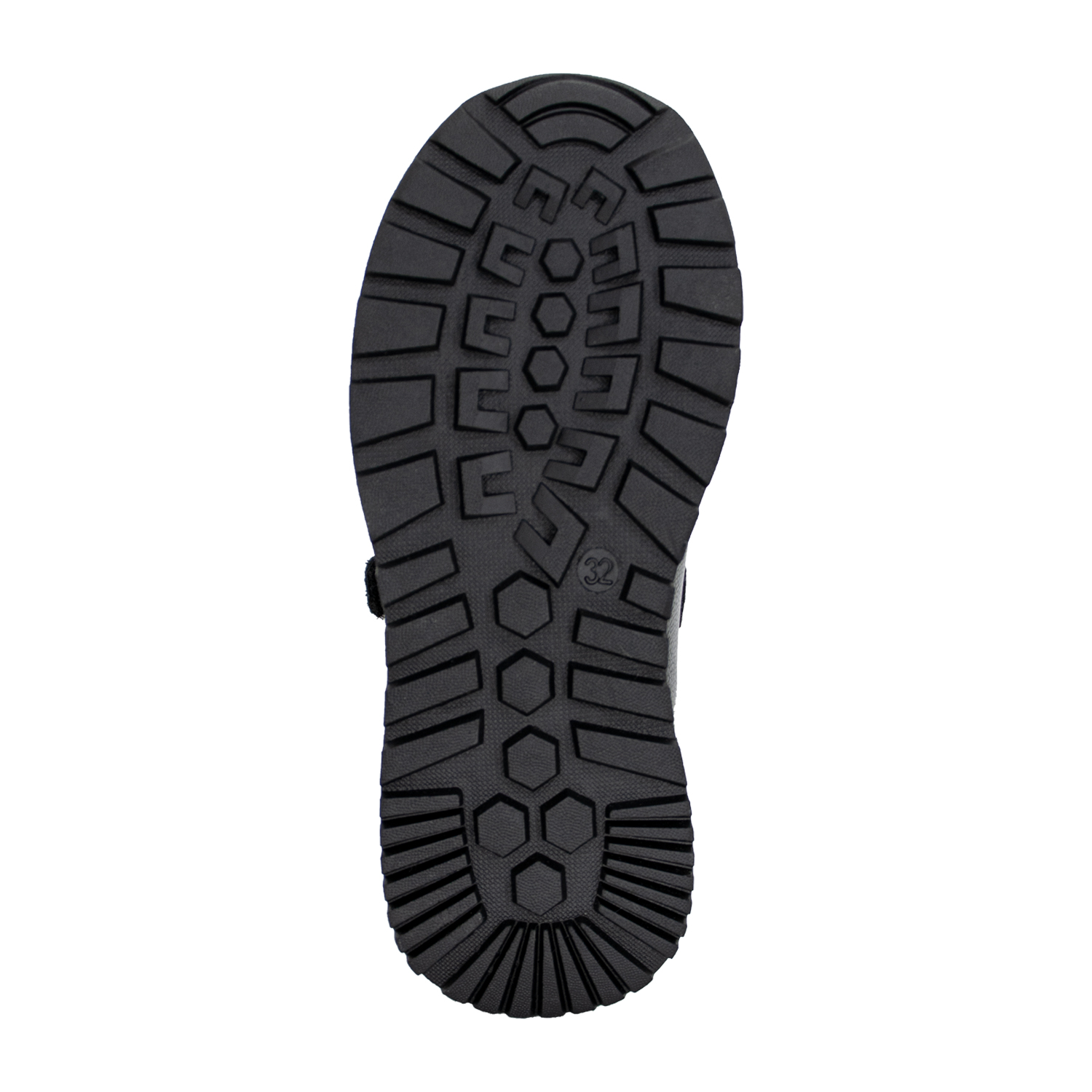 Детские полуботинки Orthoboom 97057-05 черный бархат — изображение 2