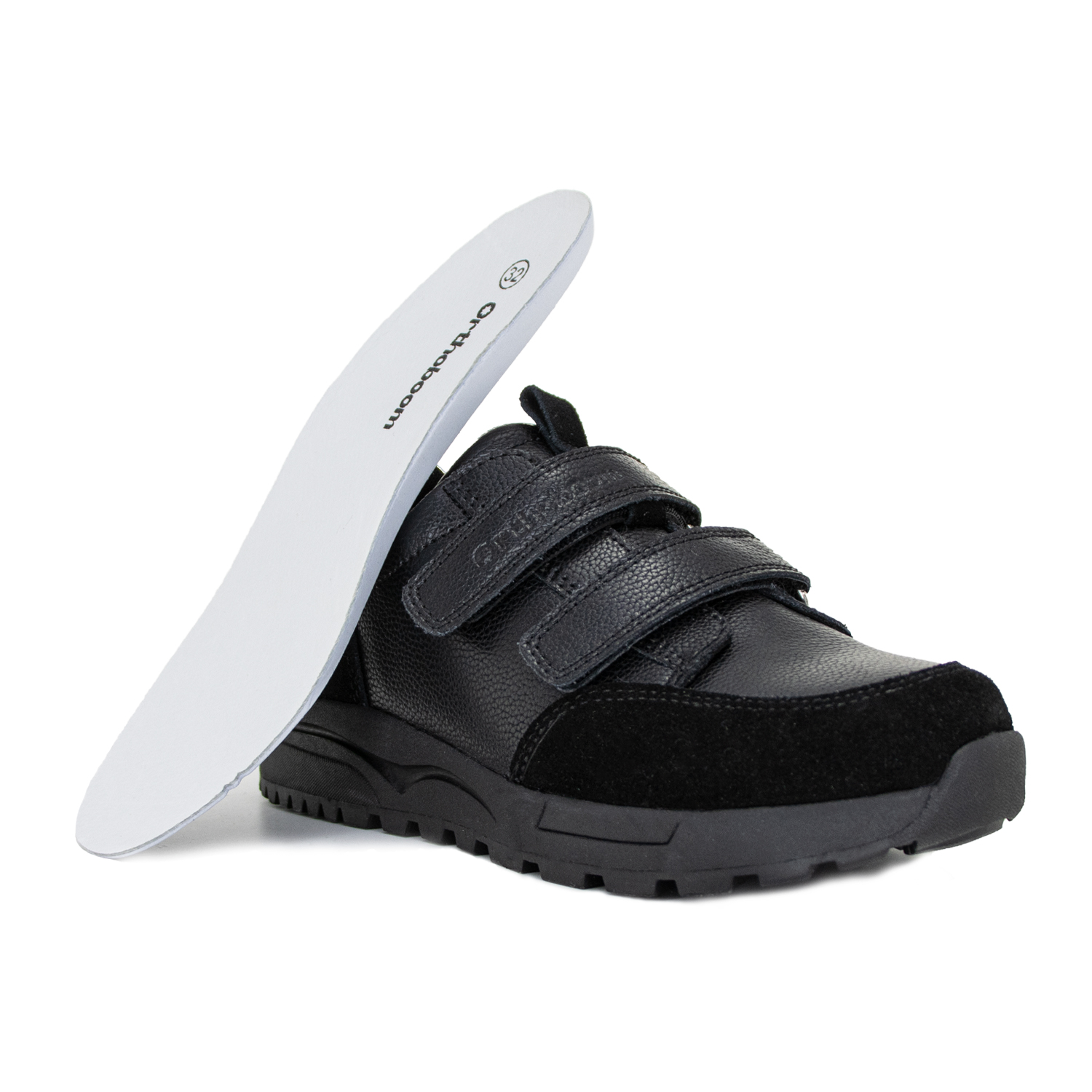 Детские полуботинки Orthoboom 97057-05 черный бархат — изображение 7